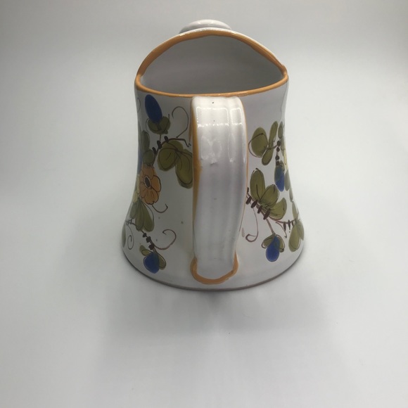 Ceramic Planter Hand Painted Italy - Picture 2 of 9